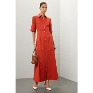 STAUD Joan Maxi Dress